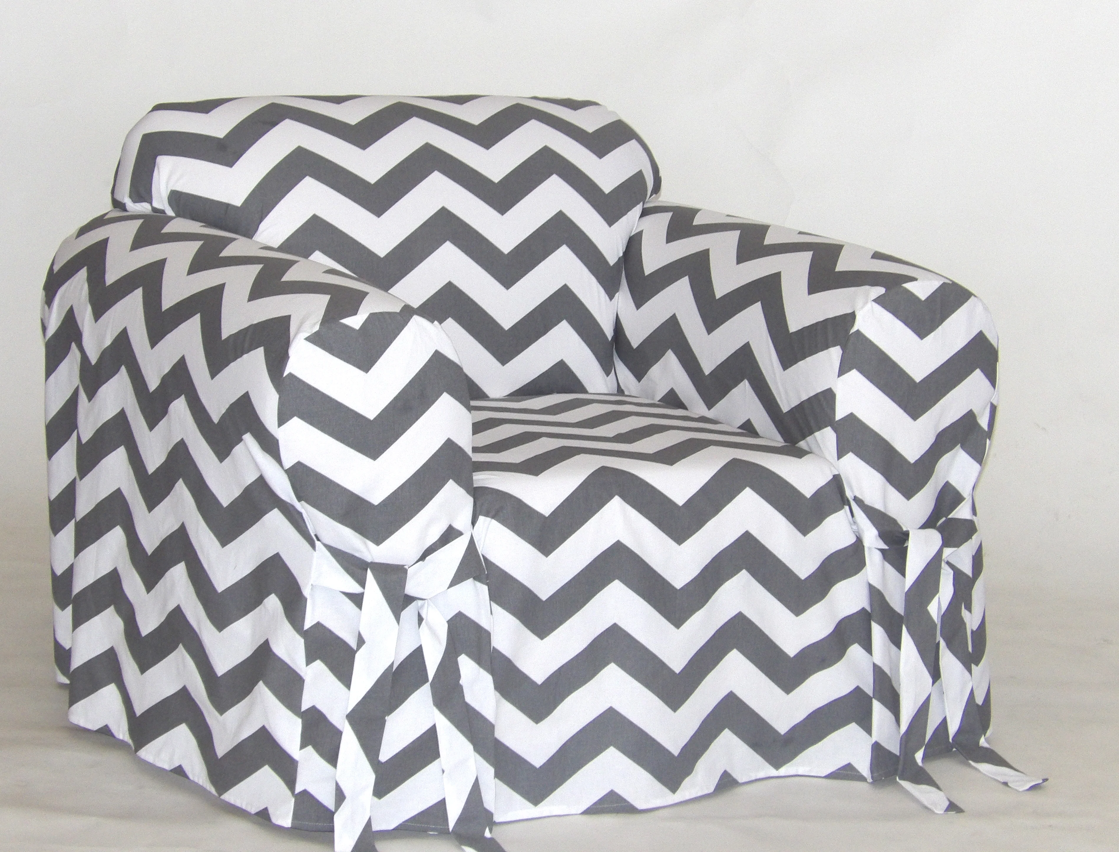Chevron One-Piece Slipcover - Image 3