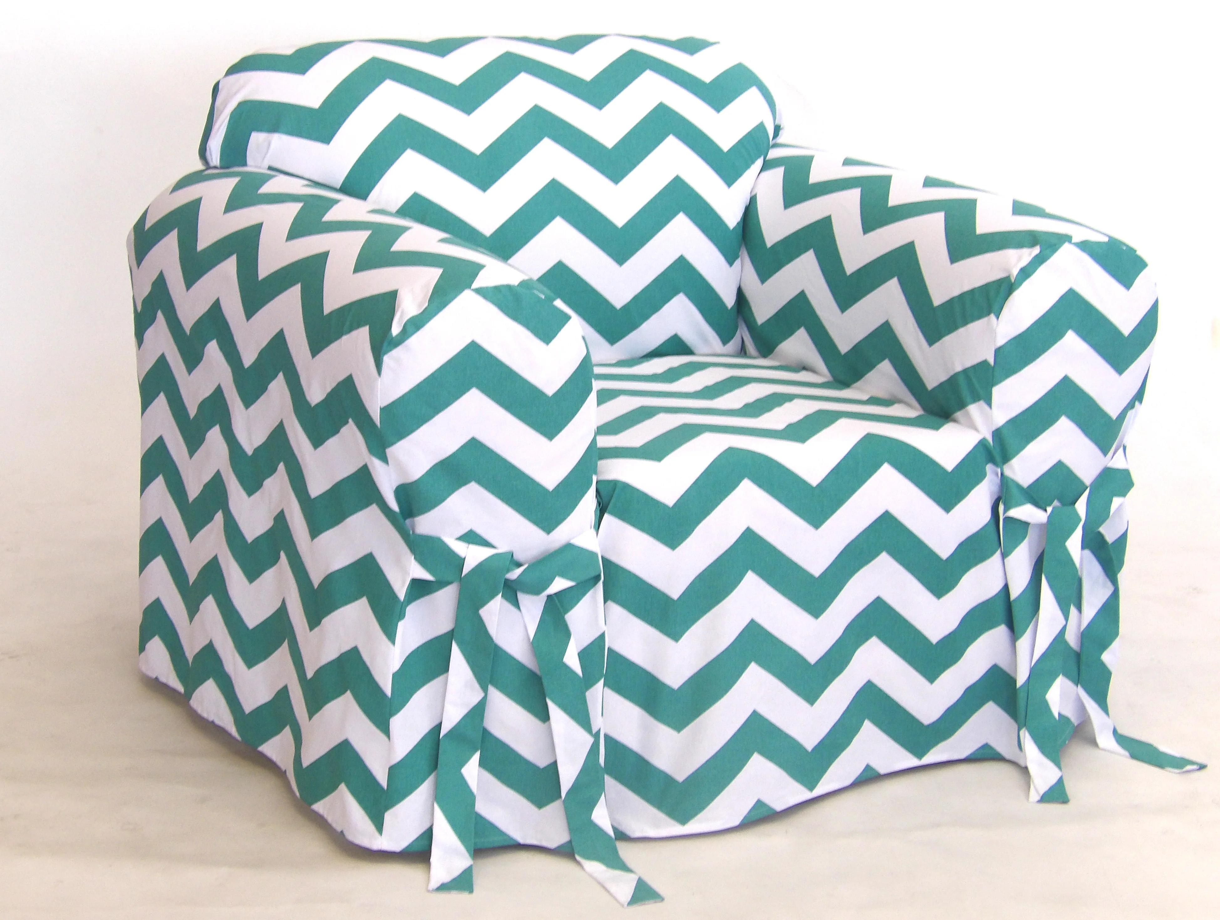 Chevron One-Piece Slipcover - Image 7