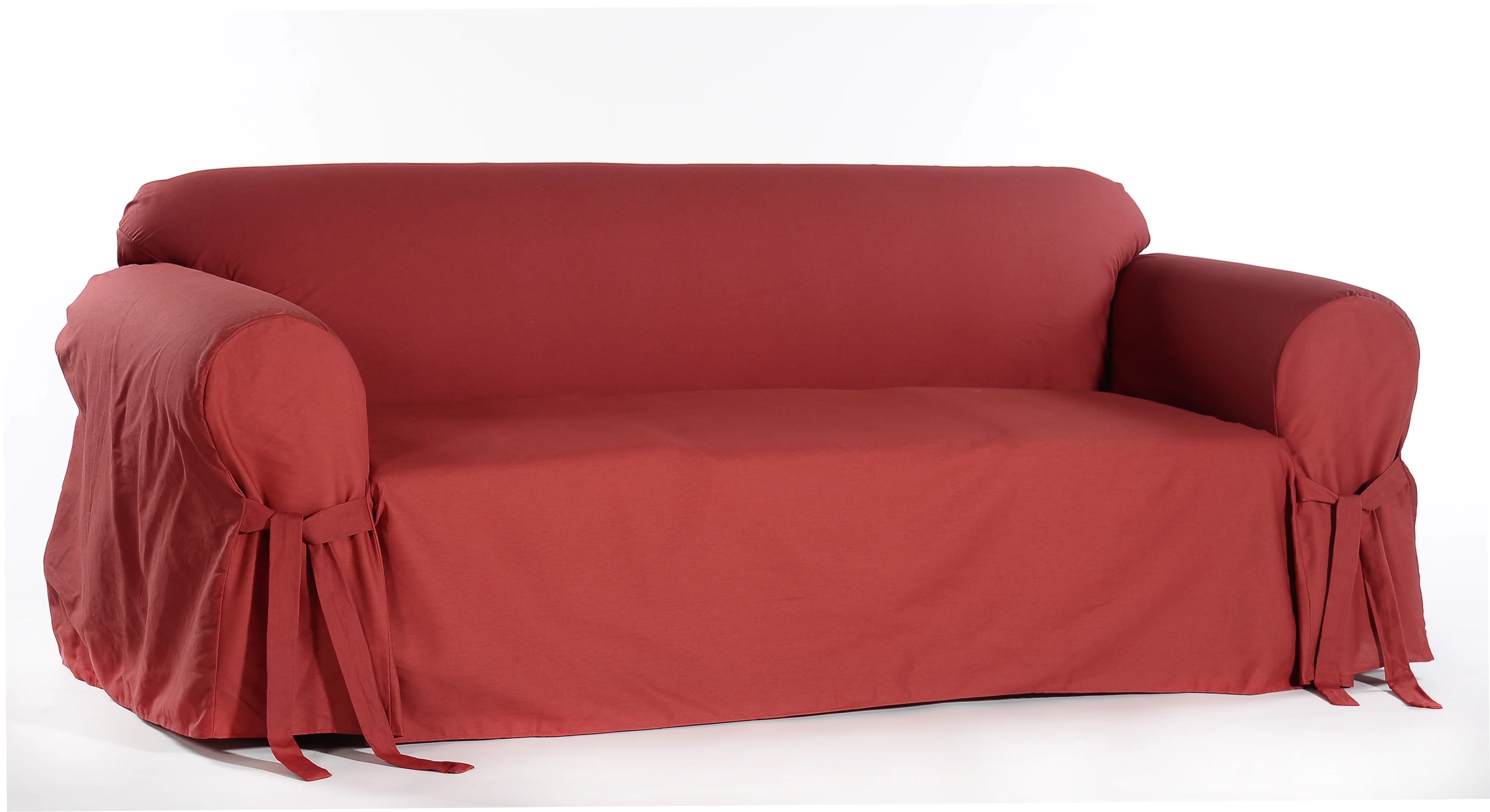 Cotton Duck One-Piece Slipcover - Image 12