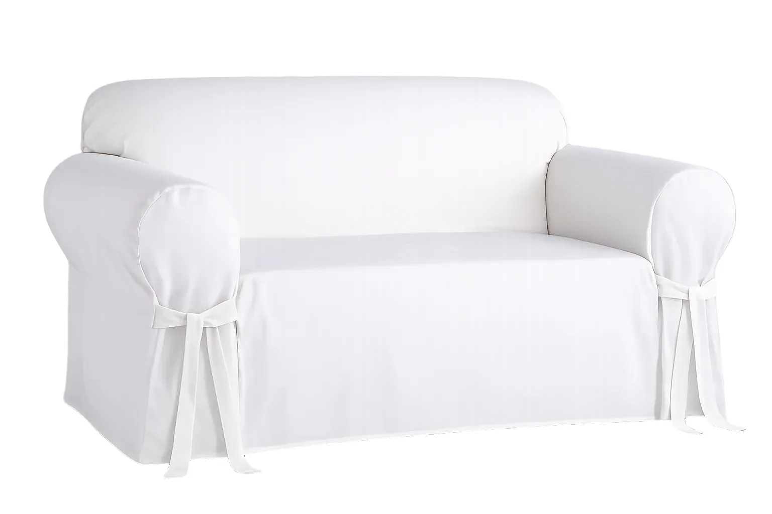 Cotton Duck One-Piece Slipcover - Image 4