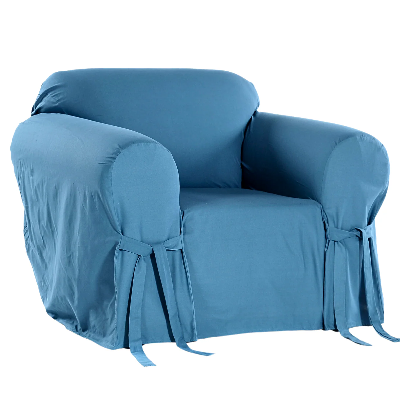 Cotton Duck One-Piece Slipcover - Image 9