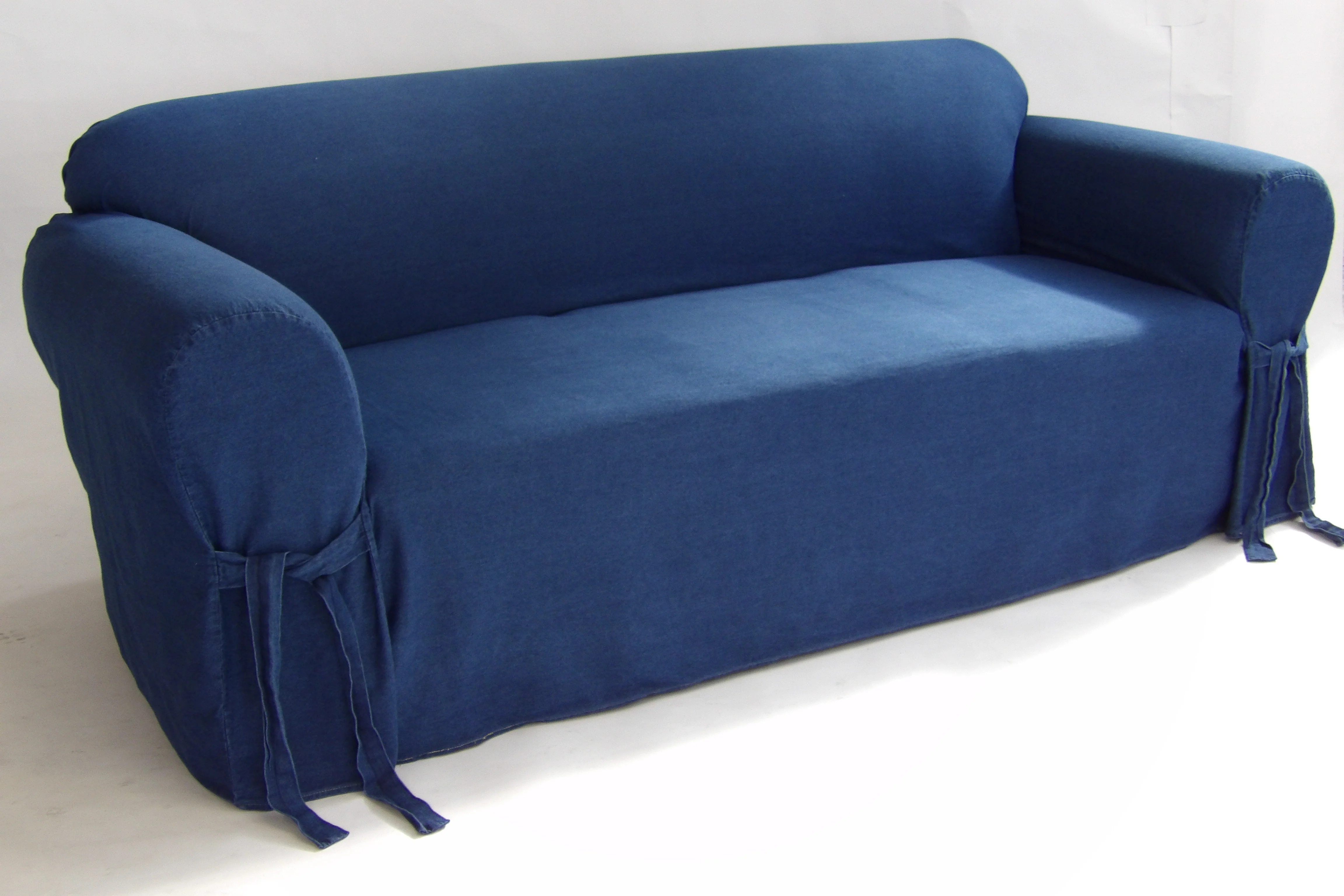 Denim One-Piece Slipcover - Image 4