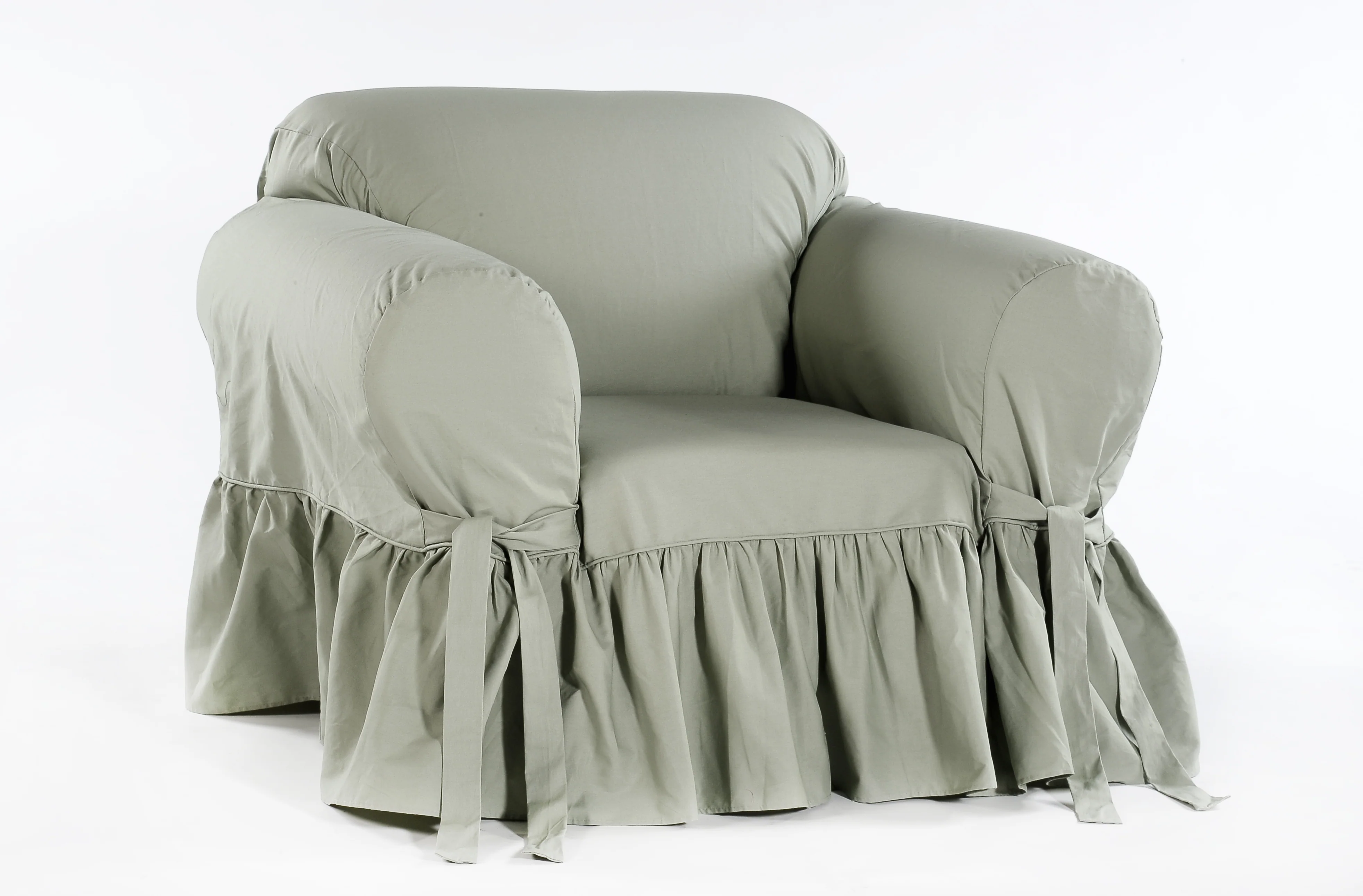 Ruffled One-Piece Slipcover - Image 12