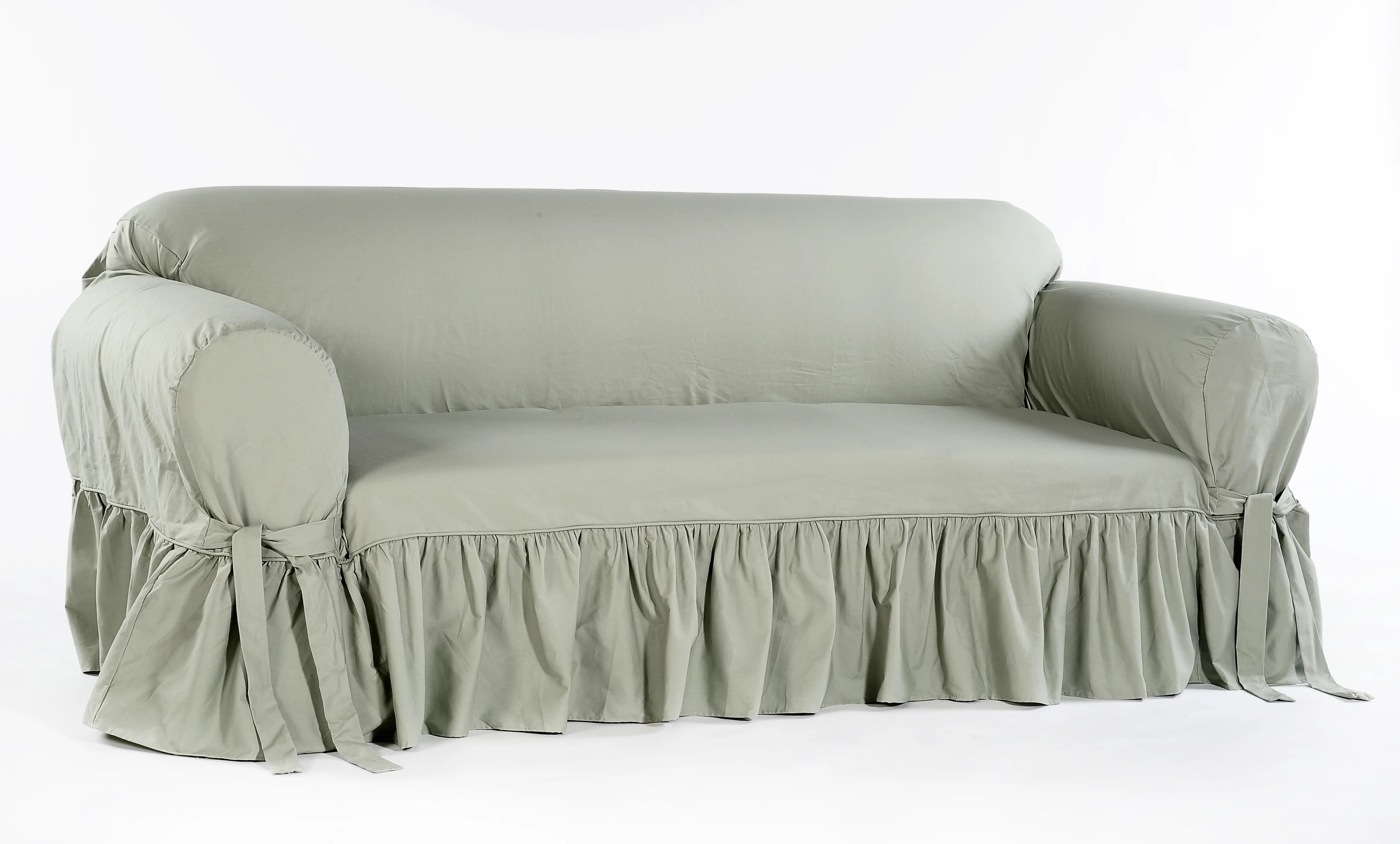 Ruffled One-Piece Slipcover - Image 13