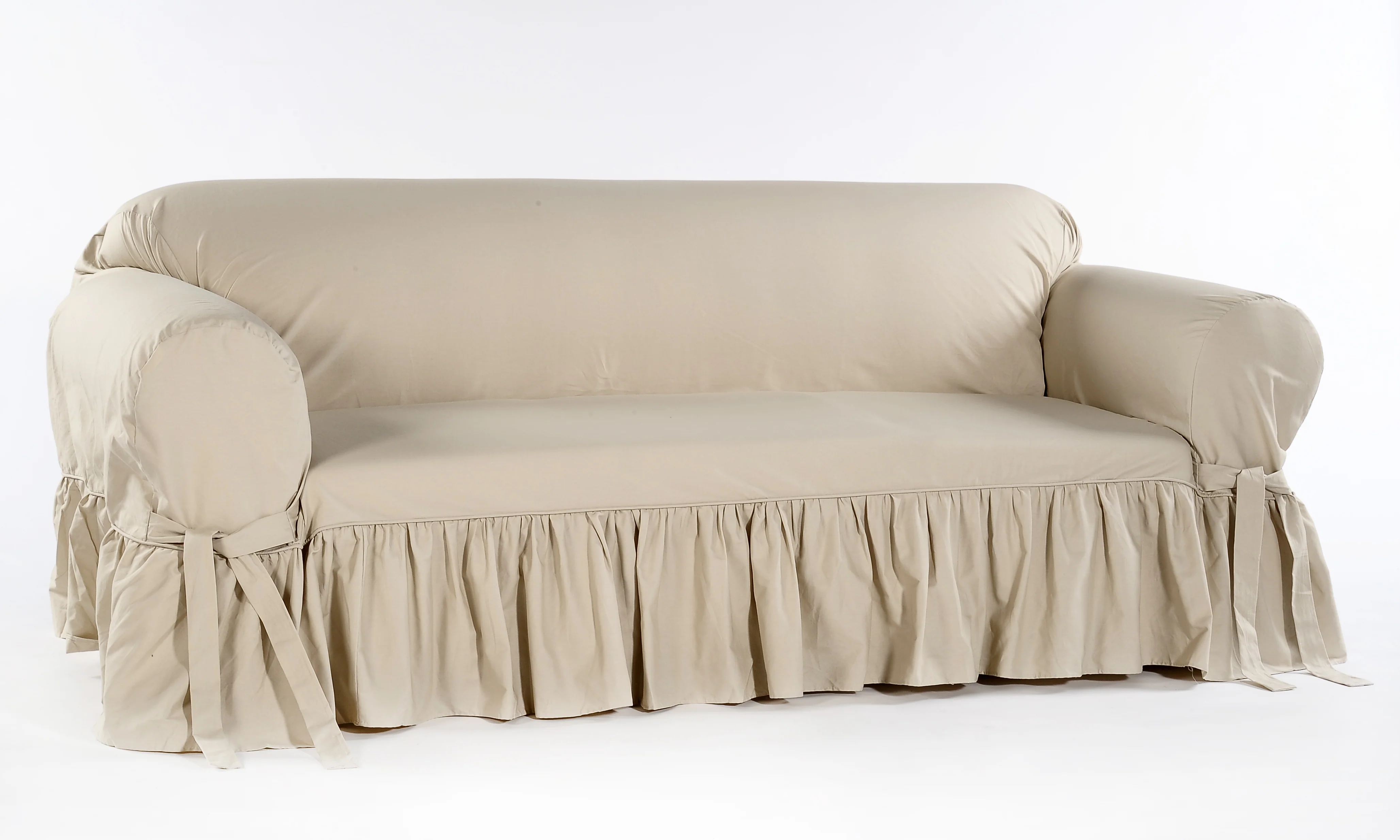Ruffled One-Piece Slipcover - Image 15