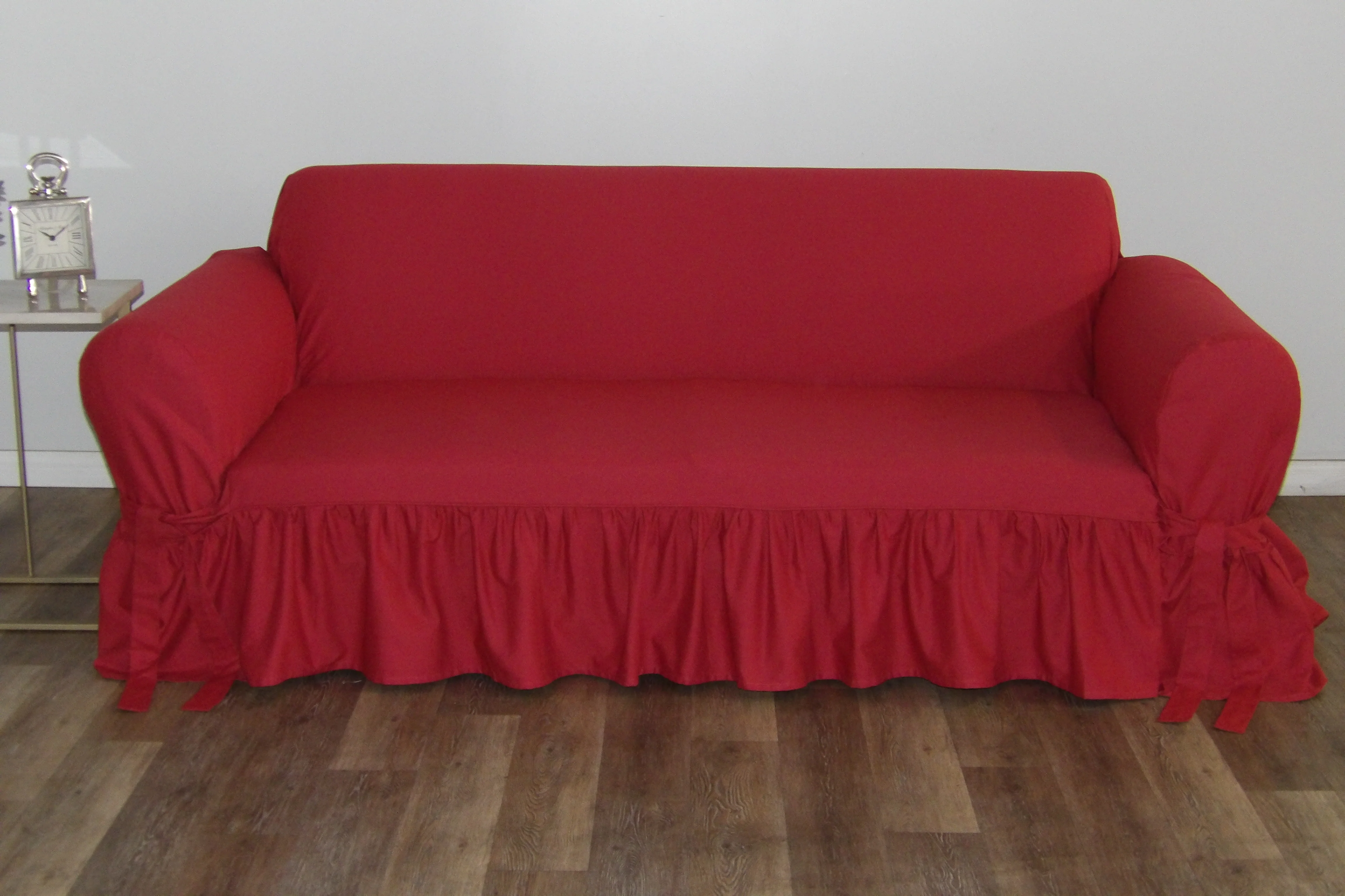 Ruffled One-Piece Slipcover - Image 5