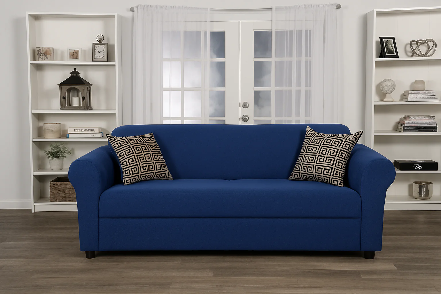 Snowball One-Piece Stretch Slipcover - Image 3