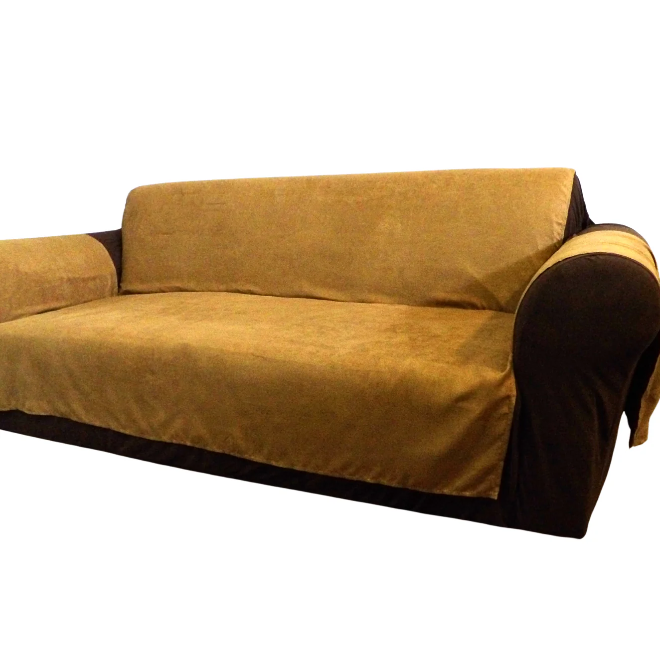 Micro Suede Couch Pet Cover With Pockets - Image 3