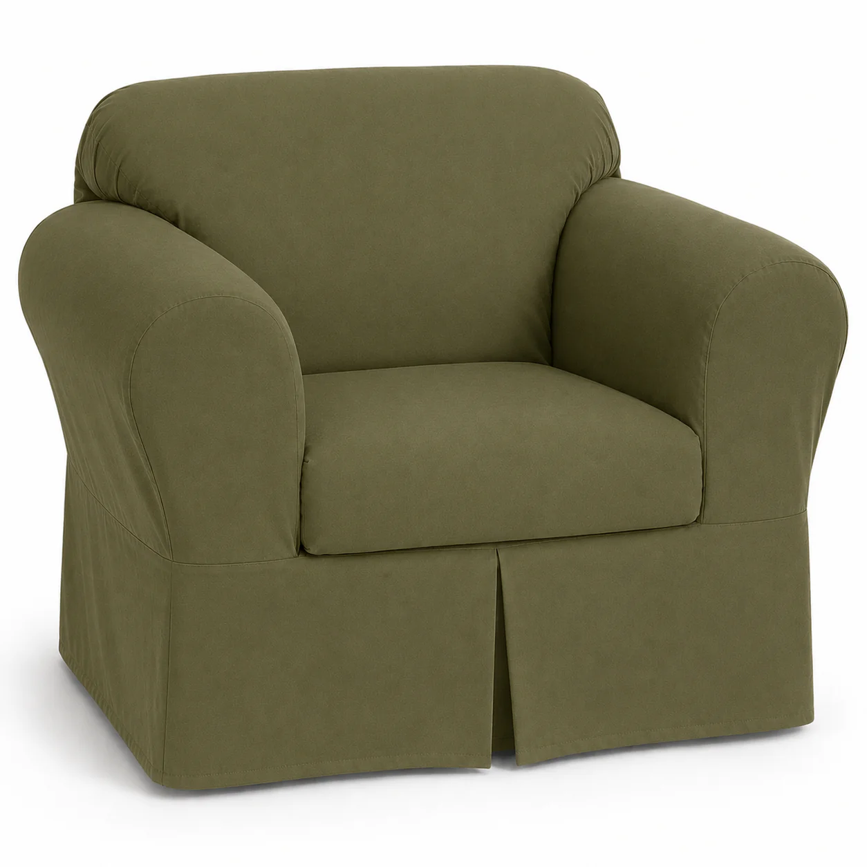 Twill Two-Piece Slipcover - Image 15