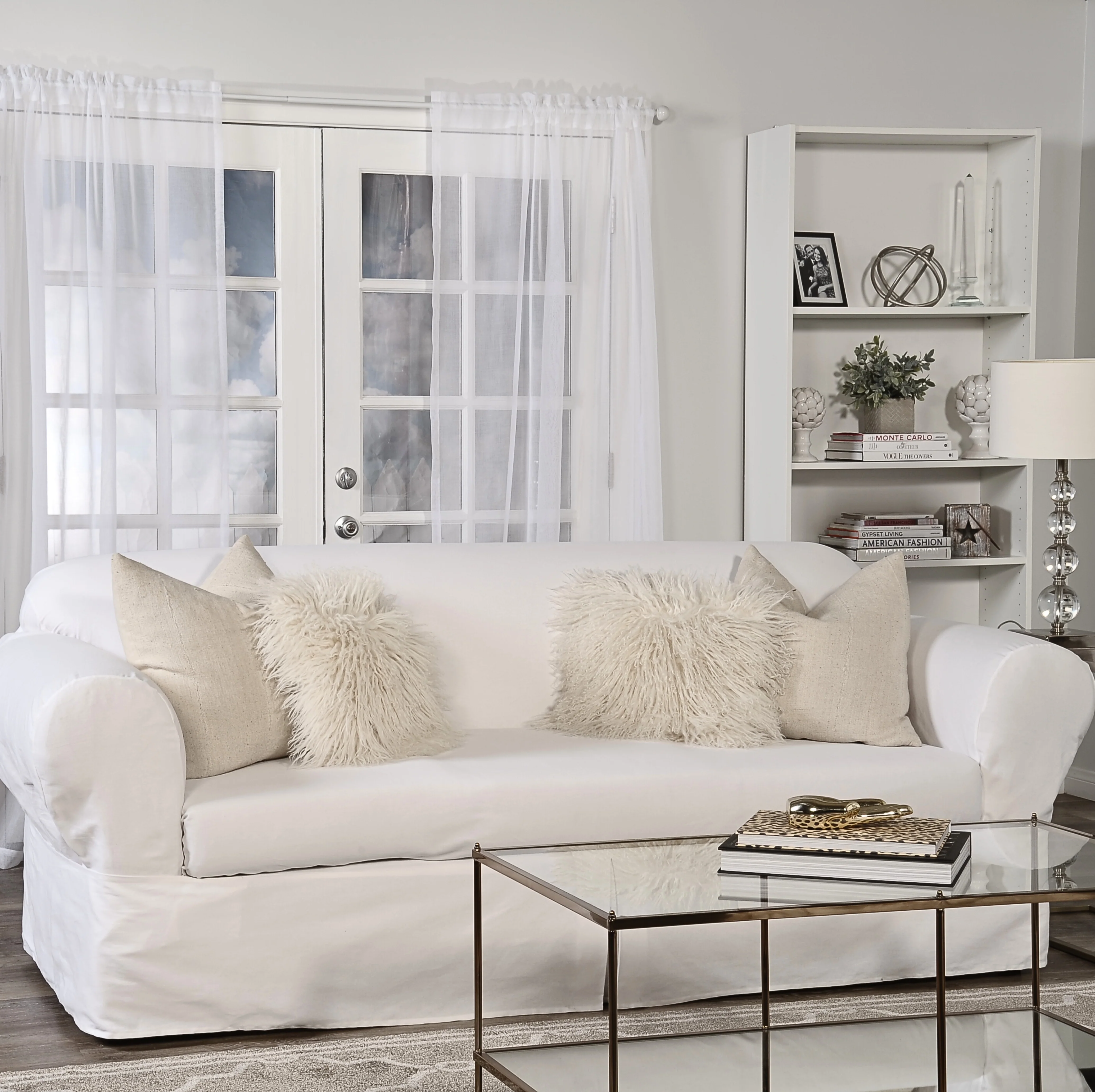 Twill Two-Piece Slipcover - Image 5