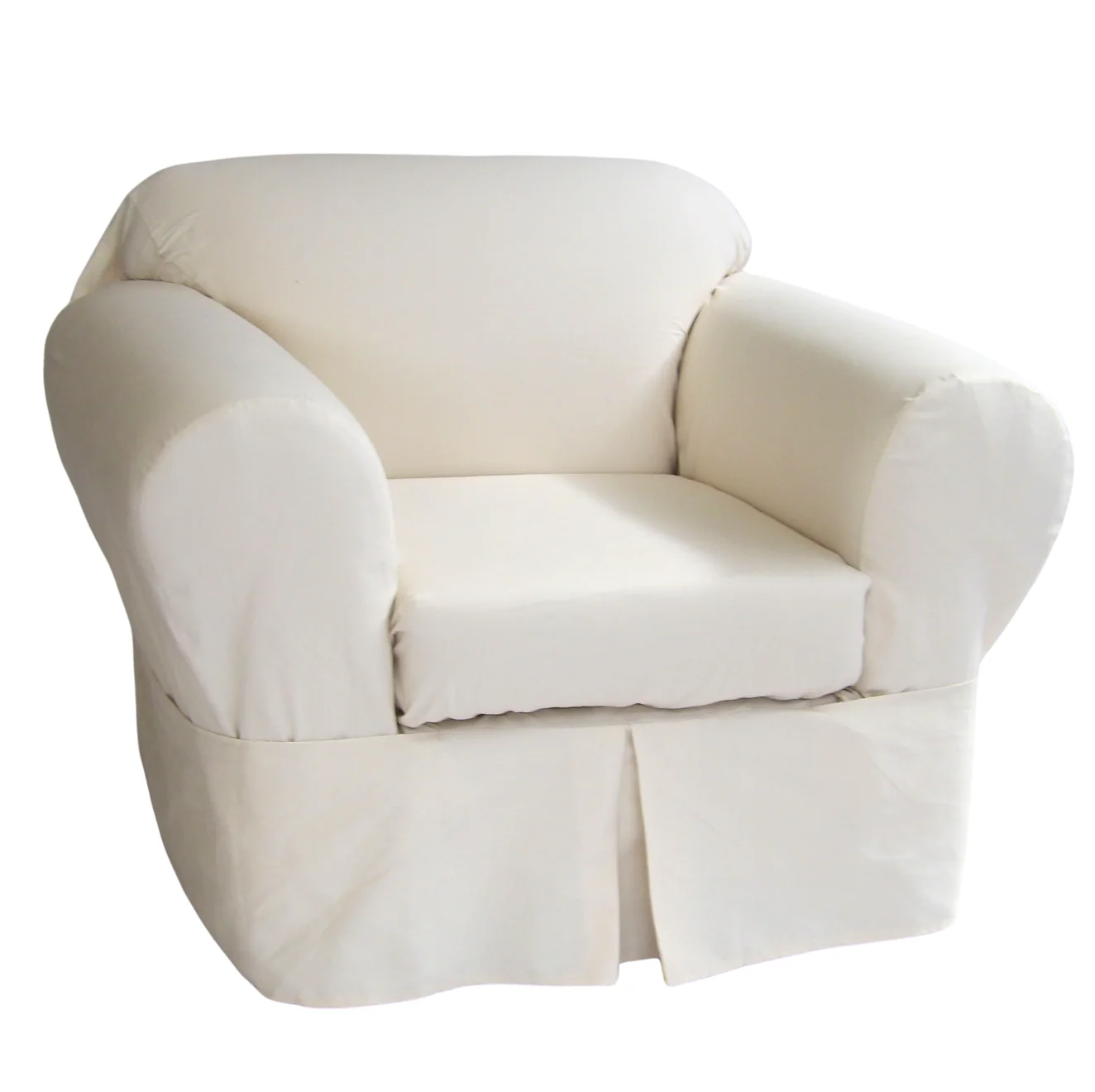 Twill Two-Piece Slipcover - Image 9