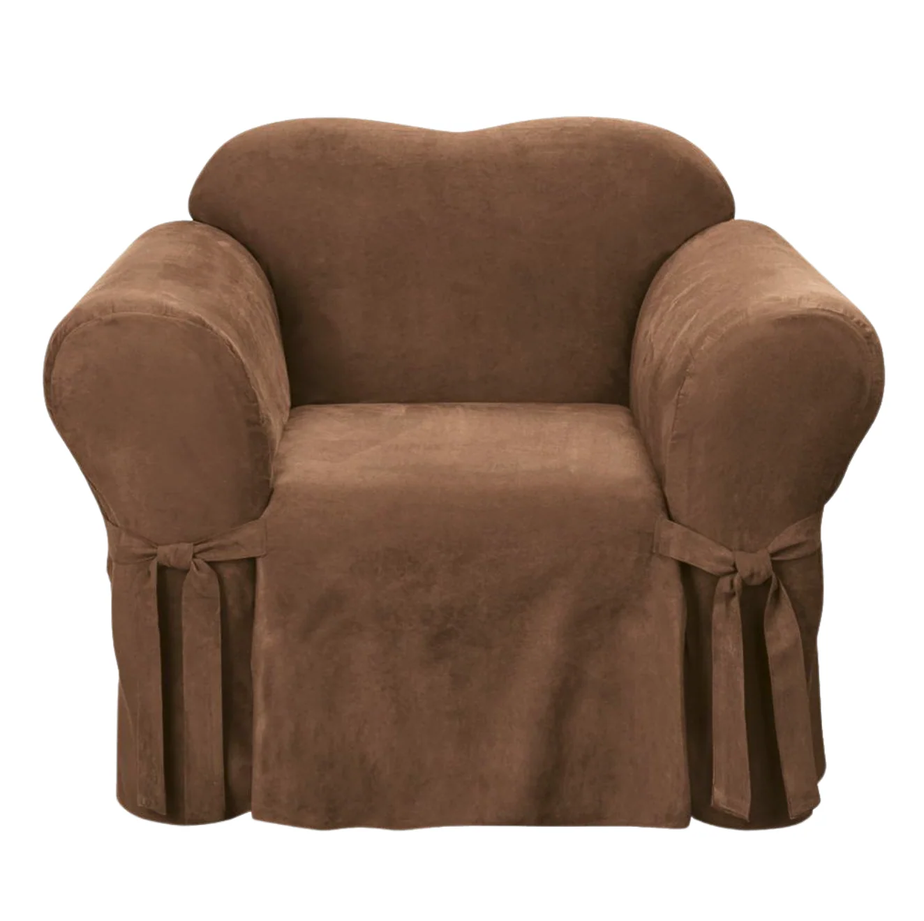 Micro Suede One-Piece Slipcover - Image 8